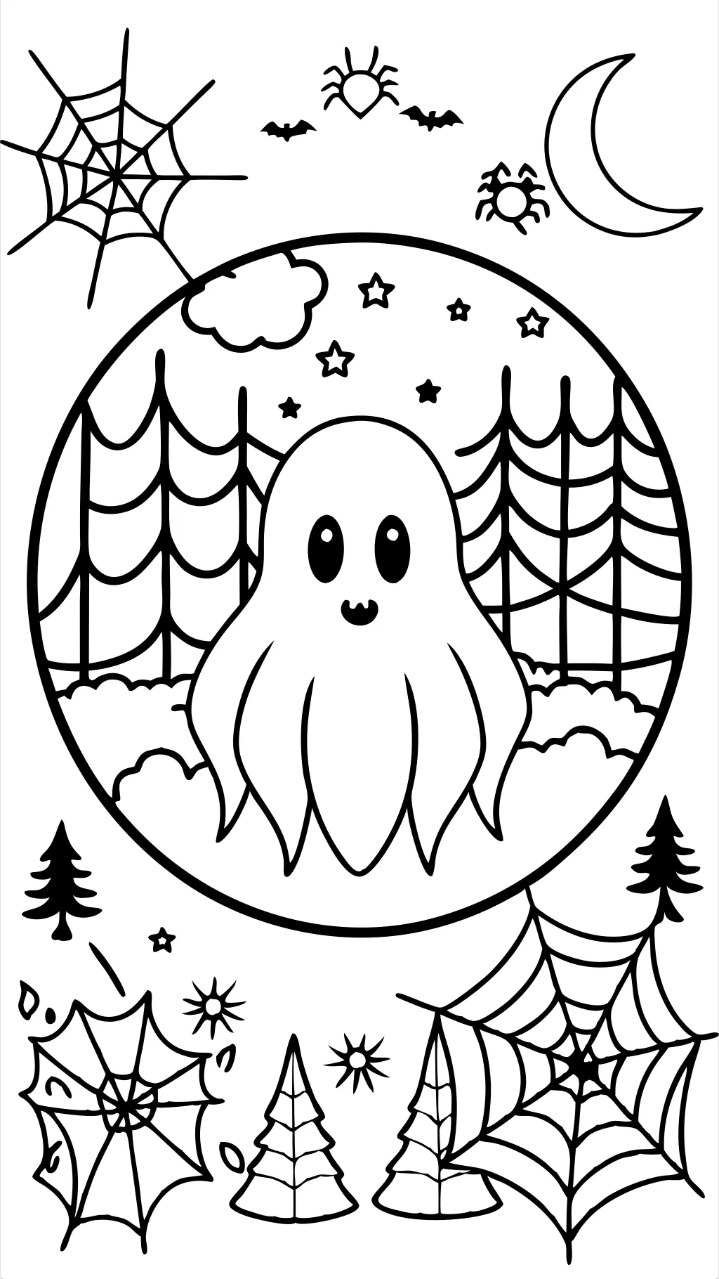 coloriages de Spider Ghost